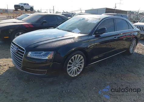 2016 Audi A8 L 3.0T z USA, uszkodzony, nr VIN WAU34AFD2GN007625
